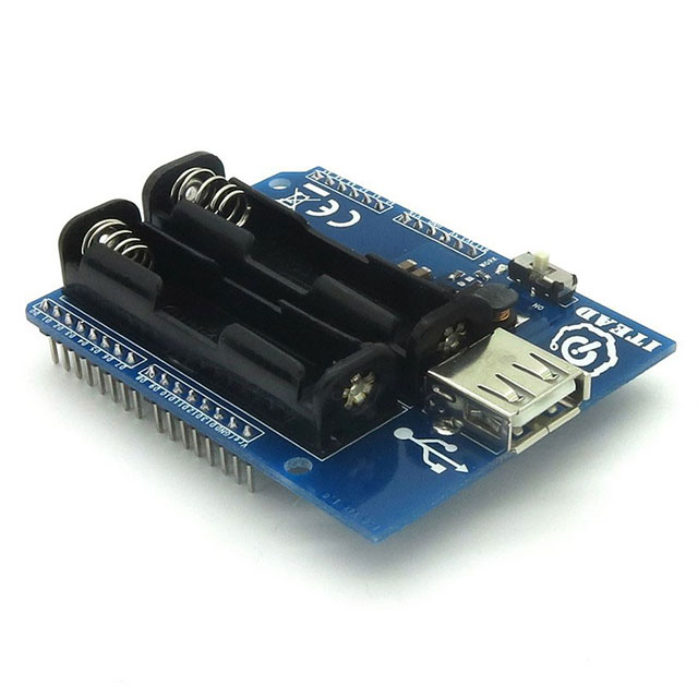Arduino AAA Battery Power Shield - Click Image to Close