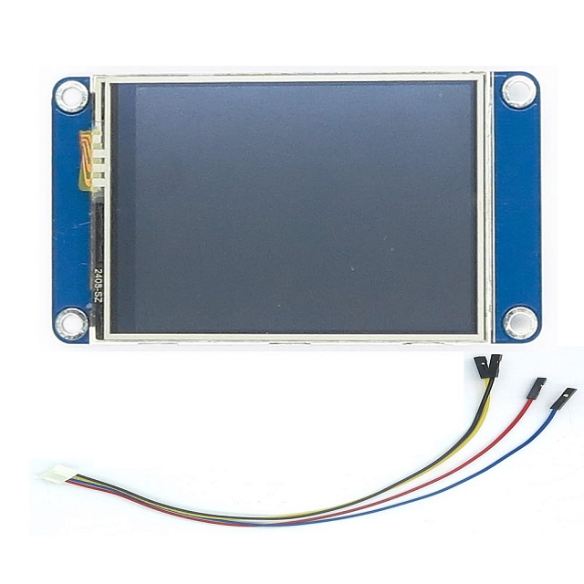 Nextion 2.4" HMI LCD Display For Raspberry Pi , Arduino - Click Image to Close